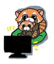 Day after day of Red Panda vol.1 sticker #3482550