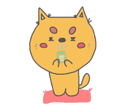 Daily life of tiger sticker #3482582