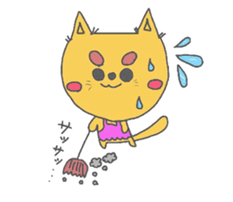 Daily life of tiger sticker #3482583