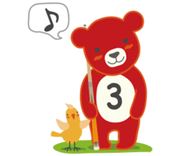 Little bear "Eddy" #2 sticker #3483236