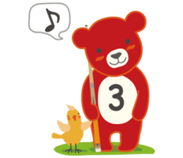 Little bear "Eddy" #2 sticker #3483236