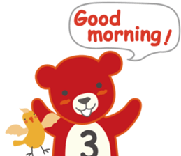 Little bear "Eddy" #2 sticker #3483240