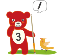 Little bear "Eddy" #2 sticker #3483244