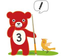 Little bear "Eddy" #2 sticker #3483244