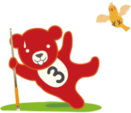 Little bear "Eddy" #2 sticker #3483245