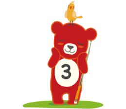 Little bear "Eddy" #2 sticker #3483247