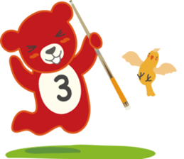 Little bear "Eddy" #2 sticker #3483249