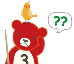 Little bear "Eddy" #2 sticker #3483252