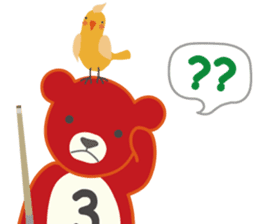 Little bear "Eddy" #2 sticker #3483252