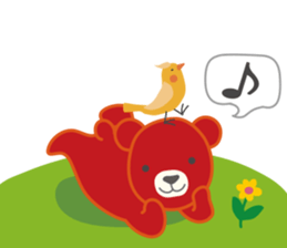 Little bear "Eddy" #2 sticker #3483253