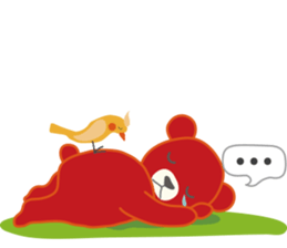 Little bear "Eddy" #2 sticker #3483254