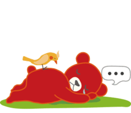 Little bear "Eddy" #2 sticker #3483254