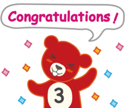 Little bear "Eddy" #2 sticker #3483256