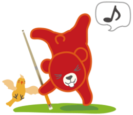 Little bear "Eddy" #2 sticker #3483257