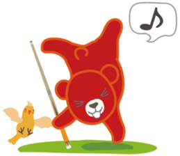 Little bear "Eddy" #2 sticker #3483257