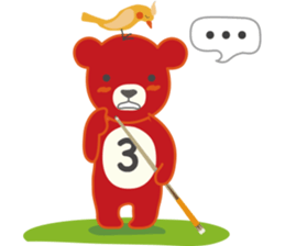 Little bear "Eddy" #2 sticker #3483258