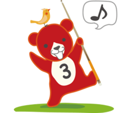 Little bear "Eddy" #2 sticker #3483261