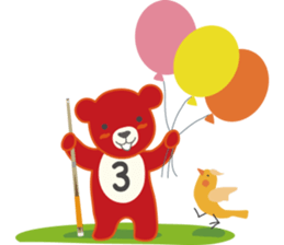 Little bear "Eddy" #2 sticker #3483263