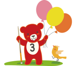 Little bear "Eddy" #2 sticker #3483263