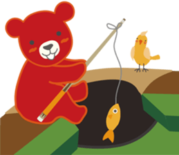 Little bear "Eddy" #2 sticker #3483265