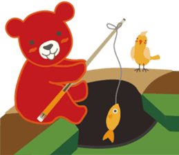 Little bear "Eddy" #2 sticker #3483265