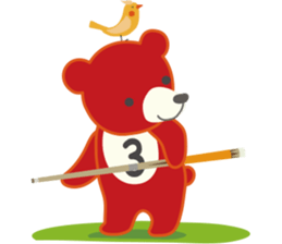 Little bear "Eddy" #2 sticker #3483266