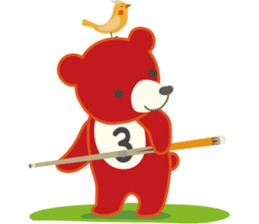 Little bear "Eddy" #2 sticker #3483266