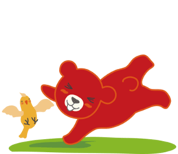 Little bear "Eddy" #2 sticker #3483268