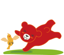 Little bear "Eddy" #2 sticker #3483268