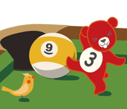 Little bear "Eddy" #2 sticker #3483269