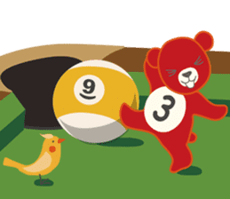 Little bear "Eddy" #2 sticker #3483269