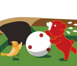 Little bear "Eddy" #2 sticker #3483270