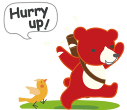 Little bear "Eddy" #2 sticker #3483271