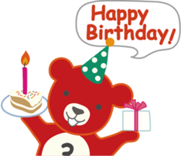 Little bear "Eddy" #2 sticker #3483273