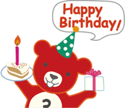 Little bear "Eddy" #2 sticker #3483273