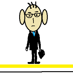 annoying businessman PETCHI