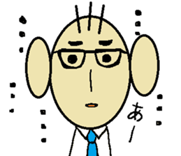 annoying businessman PETCHI sticker #3483555