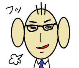 annoying businessman PETCHI sticker #3483562