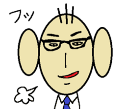 annoying businessman PETCHI sticker #3483562
