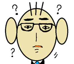 annoying businessman PETCHI sticker #3483563