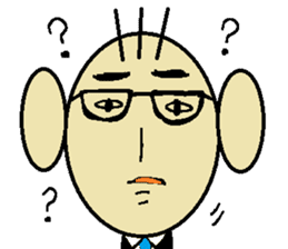 annoying businessman PETCHI sticker #3483563