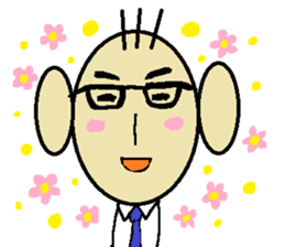 annoying businessman PETCHI sticker #3483578