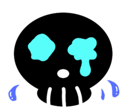 Daily life of Mr.skull sticker #3484275
