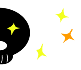 Daily life of Mr.skull sticker #3484279