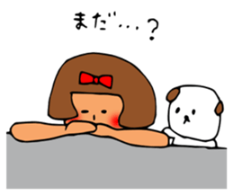 Bogie,Bogie's boy friend and dog sticker #3484646