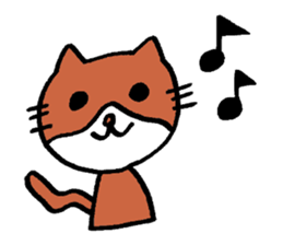 I and cat. sticker #3484729