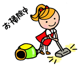 Apron Mom can do her best sticker #3484839