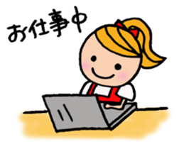 Apron Mom can do her best sticker #3484841