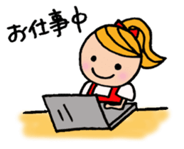 Apron Mom can do her best sticker #3484841