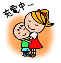 Apron Mom can do her best sticker #3484842